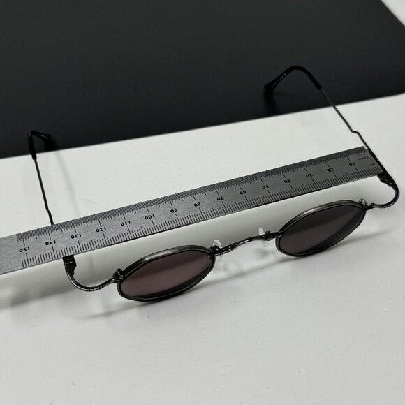 Jonathan Cate Eyeglasses Frames Mayaman 39 [] 28 Gray W Black Stripes Geometric - Picture 10 of 16